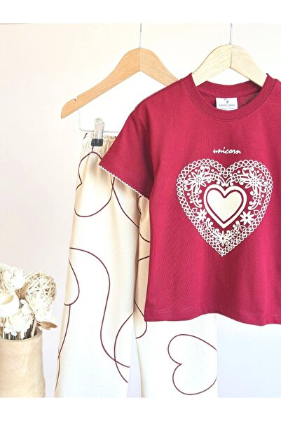 Nazhankids Heart Printed Suit