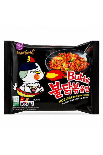 buldak Hot Chicken noodles instant foarte picanti 140 g
