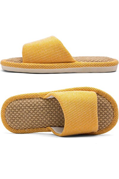 Urban URBANNX Linen and Cloth Slippers Indoor House Slippers All Seasons Sile...