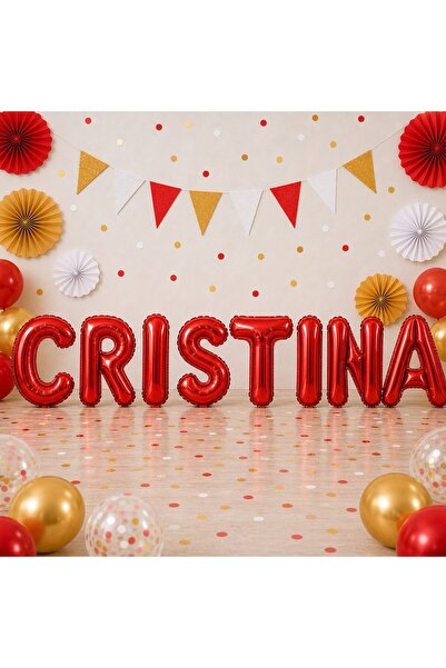 Bibilel Baloane Folie Metalizate, Bibilel, Set CRISTINA, Heliu sau Aer, Pai i...