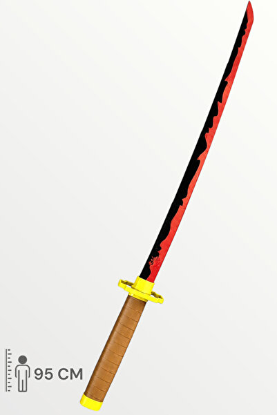 Artivo Tsugikuni Yoriichi Katana Sword Demon Slayer Kılıç 95 cm Katlanabilir ...