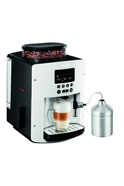 Krups Aparat de cafea automat Espresseria EA816170, 1450W, 15 bari, 3 setări ...