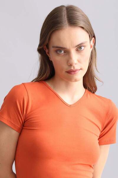 Aytuğ&Mısırlı Egyptian Modal by Tencel Victoria V-Neck Undershirt / T-Shirt R...