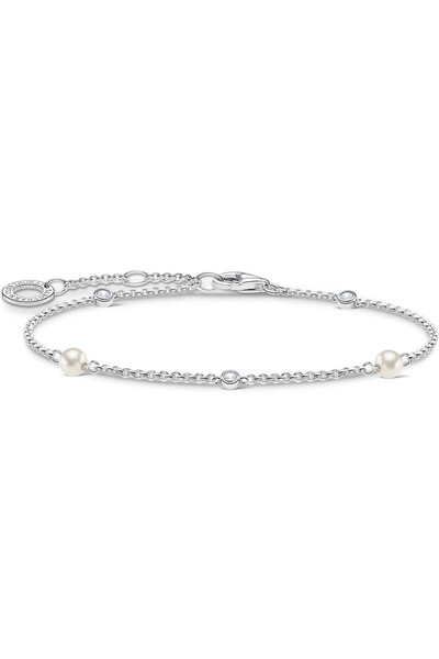 Thomas Sabo A1989-167-14 Γυναικείο Βραχιόλι με Πέρλες
