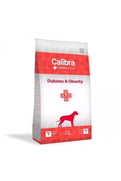 CALİBRA VD Dog & Obesity Ξηρά Τροφή Σκύλου με Κοτόπουλο & Γαλοπούλα 2kg