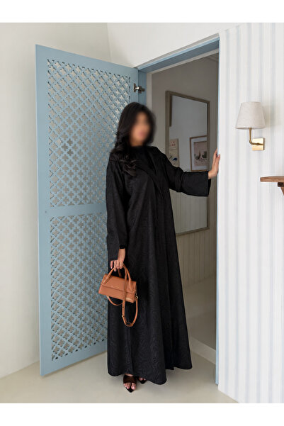 outline Summer Jacquard Abaya Luxury