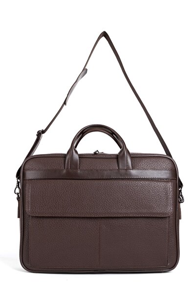 Sevinç Çanta Large Size 17.3 Inch Handheld Shoulder Laptop Briefcase with Sho...