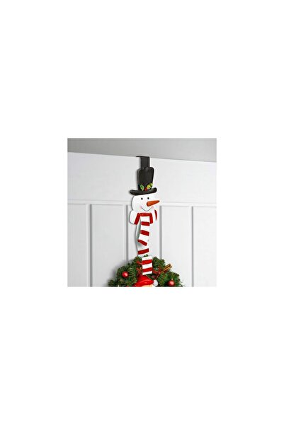 Pepita Suport pentru coroană de ușă, 38 cm, design om de zăpadă, capacitate d...