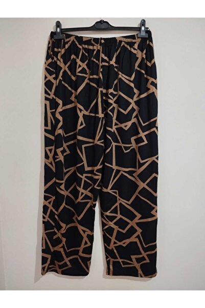 anne moda ankara Oversized, 2 Pockets, Thin, High Waist, Anti-Sweat, Pants
