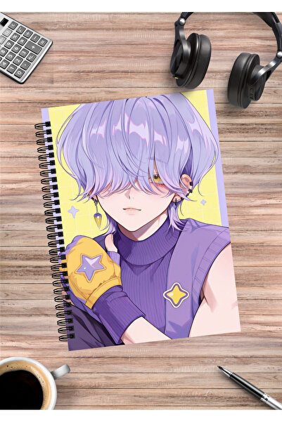 mertfigur Kpop Demon Hunters Anime Spiral Notebook A5 (50 Sheets)