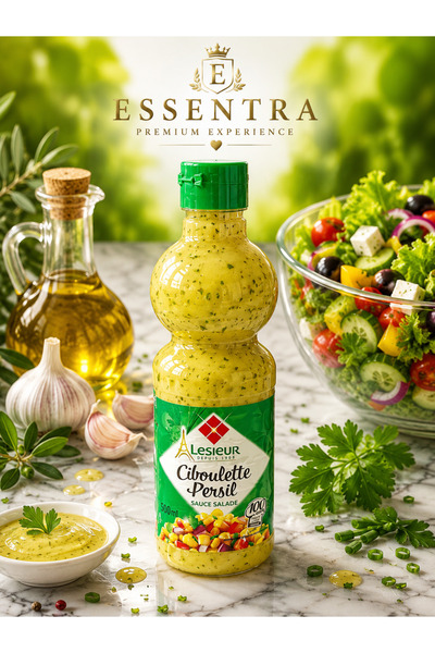 Essentra Home Maydanozlu Salata Sosu 500 ml dressing, yeşillikli sos, salata ...