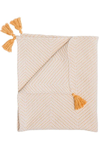 Crane Baby Chevron Plush Blanket, Soft Cotton Blanket for Kids Room and Strol...