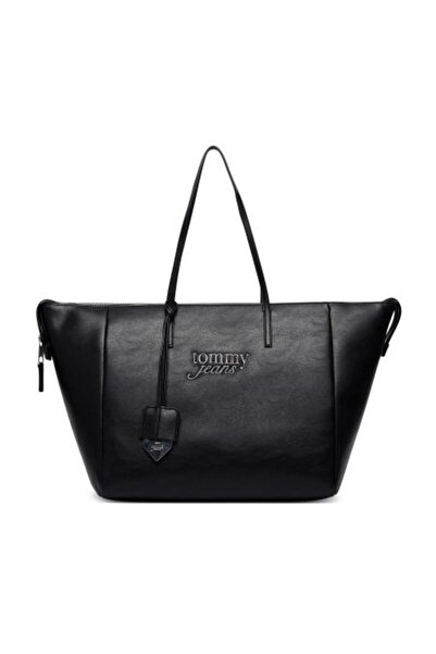 Tommy Hilfiger TJW BOLD SİYAH KADIN TOTE ÇANTA