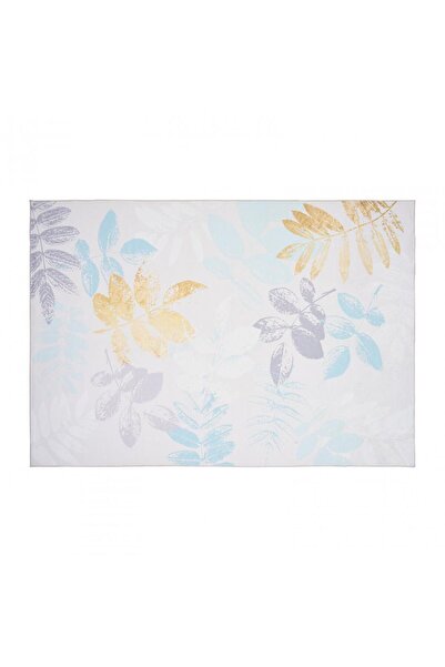 Heinner Covor antiderapant lavabil cu imprimeu frunze, 200x300 cm, fir de 3 mm