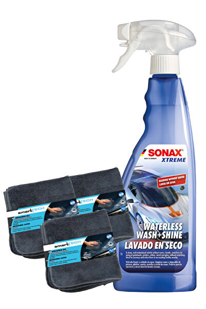 Sonax Xtreme Susuz Yıkama + Mikrofiber Bez Seti