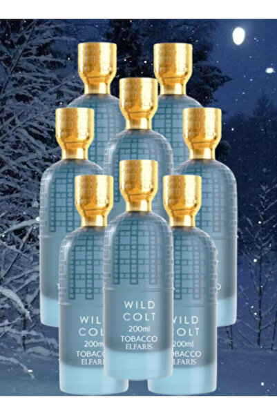 ELFARIS 8 قطع من عطر وايلد كولت توباكو 200 مل