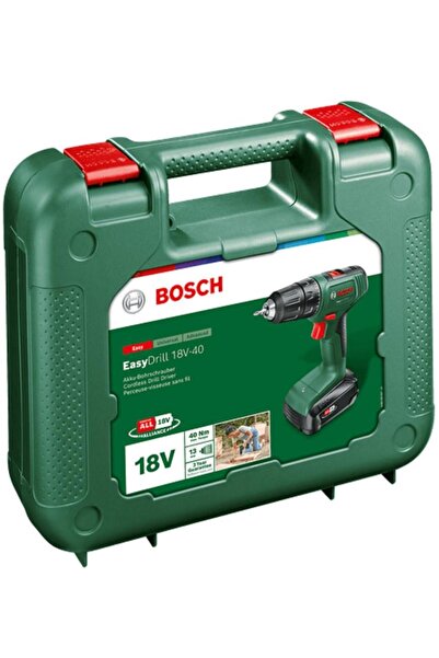 Bosch EasyDrill 18V-40 (Tek Akü, 2,0 Ah) - 06039D8004