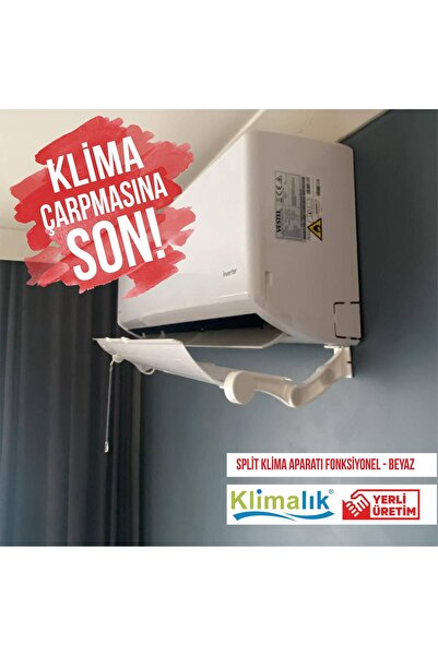 Klimalık Beyaz Klima Hava Yönlendirici Aparat