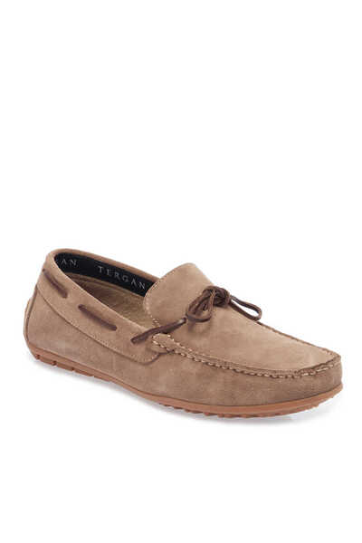 Tergan Vizon Hakiki Deri Erkek Loafer - E26I1AY57711-A84