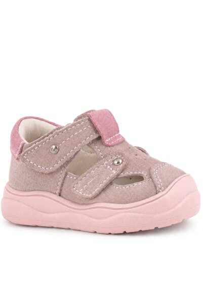Rakerplus Genuine Leather Velcro Powder Baby Sandals