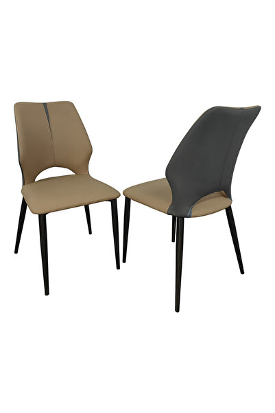Vivendo Scaun de dining premium, tapitat, cu design ergonomic