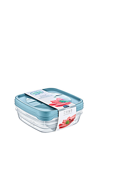 Hobby Trend Square Storage Container Set 3 X 1.3 L 0976