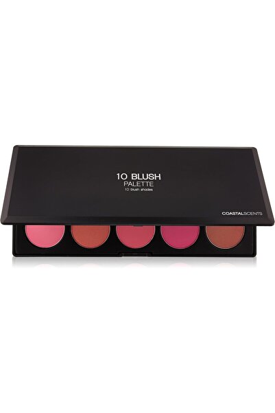 coastal scents 10 Color Blush Palette (PL-012)