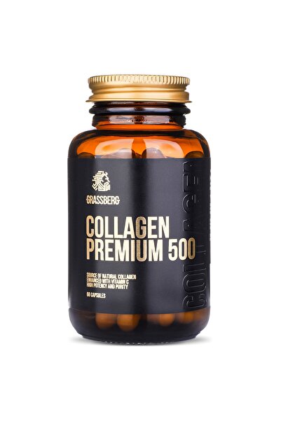 Grassberg Colagen Premium 500, 120 Capsule