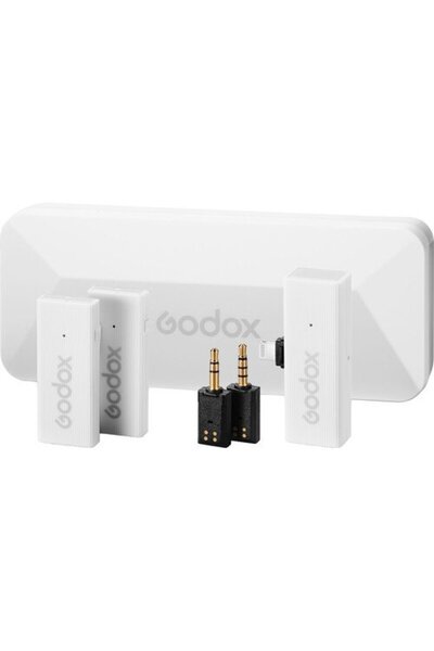 Godox MoveLink Mini LT 2-Person Wireless Microphone System for Cameras & iOS ...