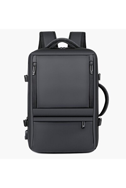 OEM Σακίδιο Ταξιδιού με Επέκταση 45x29x24 Συλλογή Playbags PS3730. Μπλακ Μαξ ...