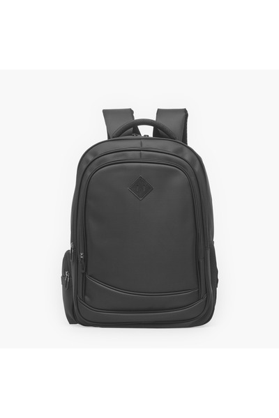 Lifestyle Solid School Backpack for Boys 8-13 Years with Padded Straps - 18 i...