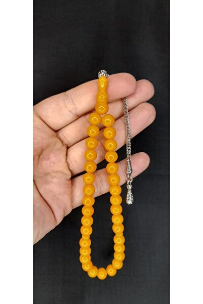 Anemore Collection Special gift for lover amber prayer beads yellow color sph...