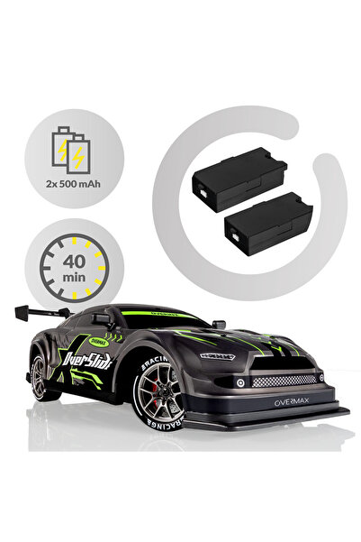 OVERMAX Mașină de drift cu telecomandă X-Overslide 20 km/h 100 m 40 min