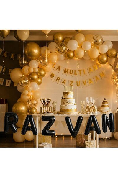 Flippy Baloane Folie Metalizate, Flippy, Set RAZVAN, Heliu sau Aer, Pai inclu...