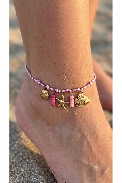 Rüya Colorful Rope Charm Anklet