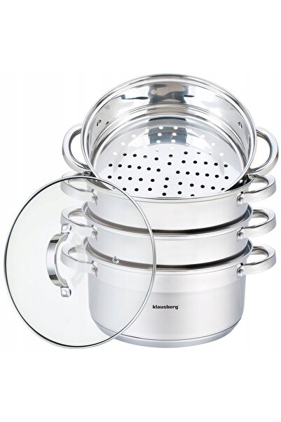 Klausberg GARNEK 5,0 L pentru gătit la abur 24cm. 5 X DNO