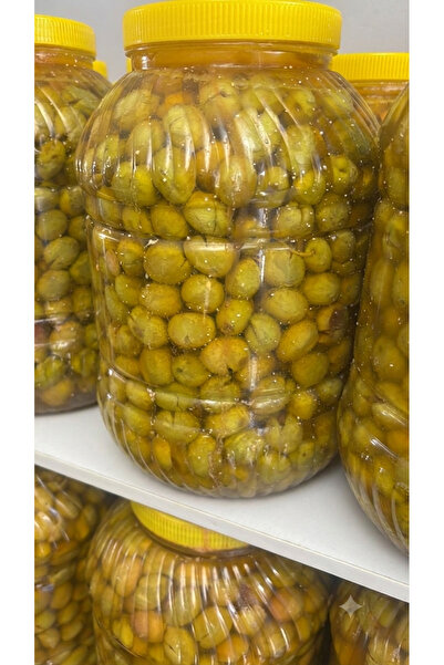 Genel Markalar El Yapımı Doğal Yeşil Zeytin Salamura - 3.5 KG Net