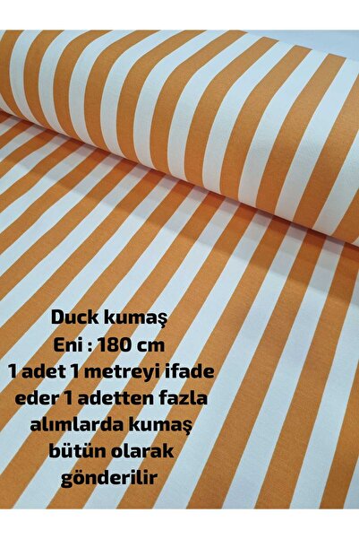 Premier Duck Kumaş Su ve Leke itici özelliği vardır ( Turuncu 100 x 180 )