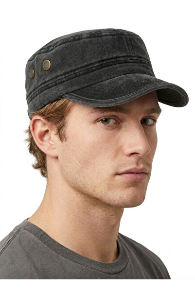 STELLA VESTİNO Castro Model Adjustable Cap - Vintage Cotton Sports Hat