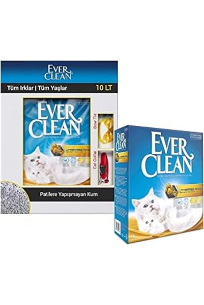 Genel Markalar Er Clean Litterfree Paws Patilere Yapışmayan Kumu 10 Lt