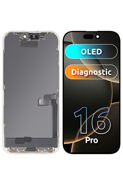 Mpelleconcept Display cu touchscreen MP compatibil cu Apple iPhone 16 Pro, cu...