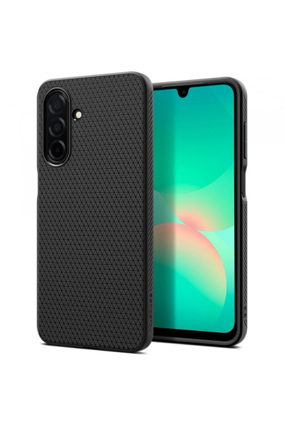 Spigen Husa pentru Samsung Galaxy A26 A266, Spigen, Liquid Air, Neagra Mata A...