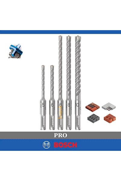 Bosch SDS plus-5X Matkap Ucu Seti 5,6x110mm 6,8,10 x 160 mm 5'li 2608833910