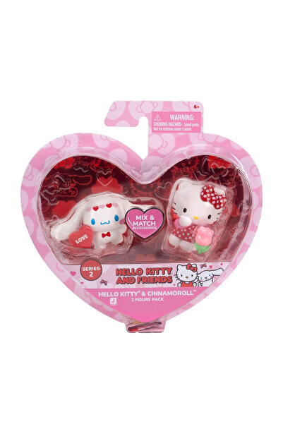 Hello Kitty Kalpten Kalbe 2’li Figür Seti Seri 2 Model-2 CDU6-HKT0708