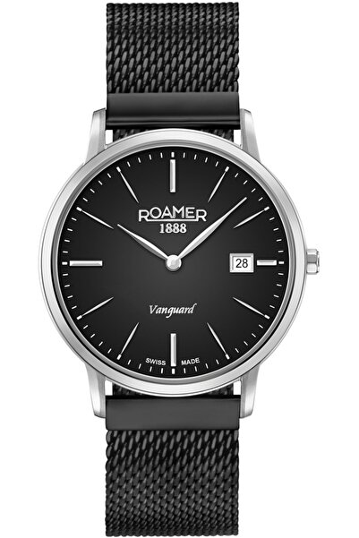 Roamer Ceas unisex 979809 41 55 90 — negru clasic