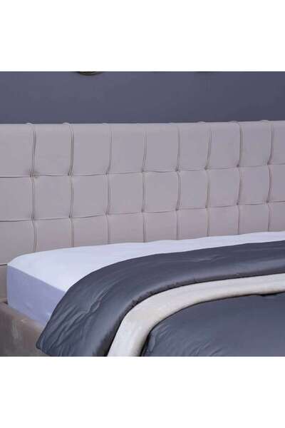 PAN HOME VISTA HEADBOARD VELVET BEIGE L-180 : H-125 CM