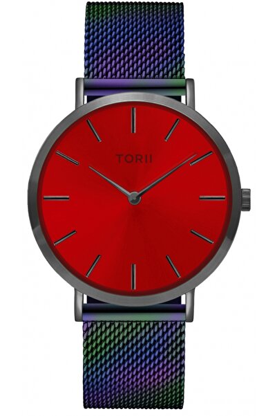 Torii A38MM.TA ceas clasic de modă unisex roșu