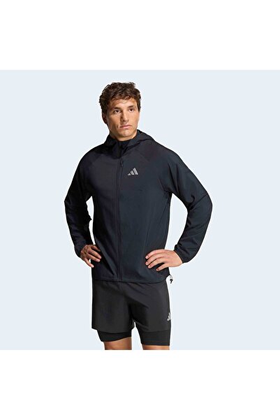 adidas Run Ess Jkt M Erkek Spor Sweatshirt KG3202