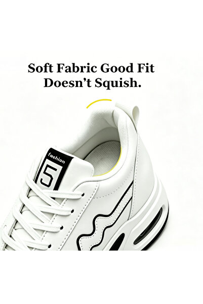 SOSENFER Women's Outdoor Shoes, Height-increasing and Comfortable Sports Shoes