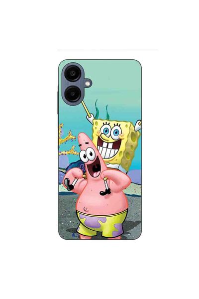 OEM Husa compatibila cu Samsung Galaxy A06 Silicon Gel Tpu Model Spongebob